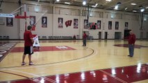 Wisconsin's Bo Ryan shows a great drill using curl action and fade action