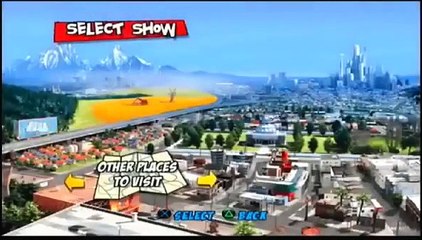 Cartoon Network Racing PS2 The Powerpuff Girls And Professor Utonium Gameplay