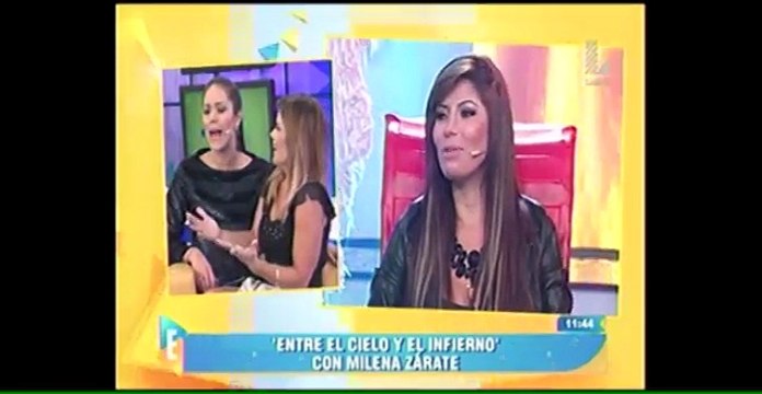 Milena Zárate asegura que Edwin Sierra está pendiente de ella