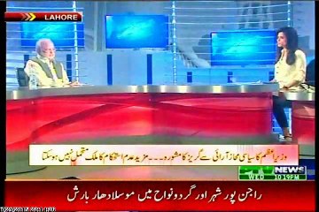 PTV Aaisy Nahi Chalay Ga Maria Zulfiqar Khan with MQM Muhammad Iqbal Ali Khan (29 July 2015)