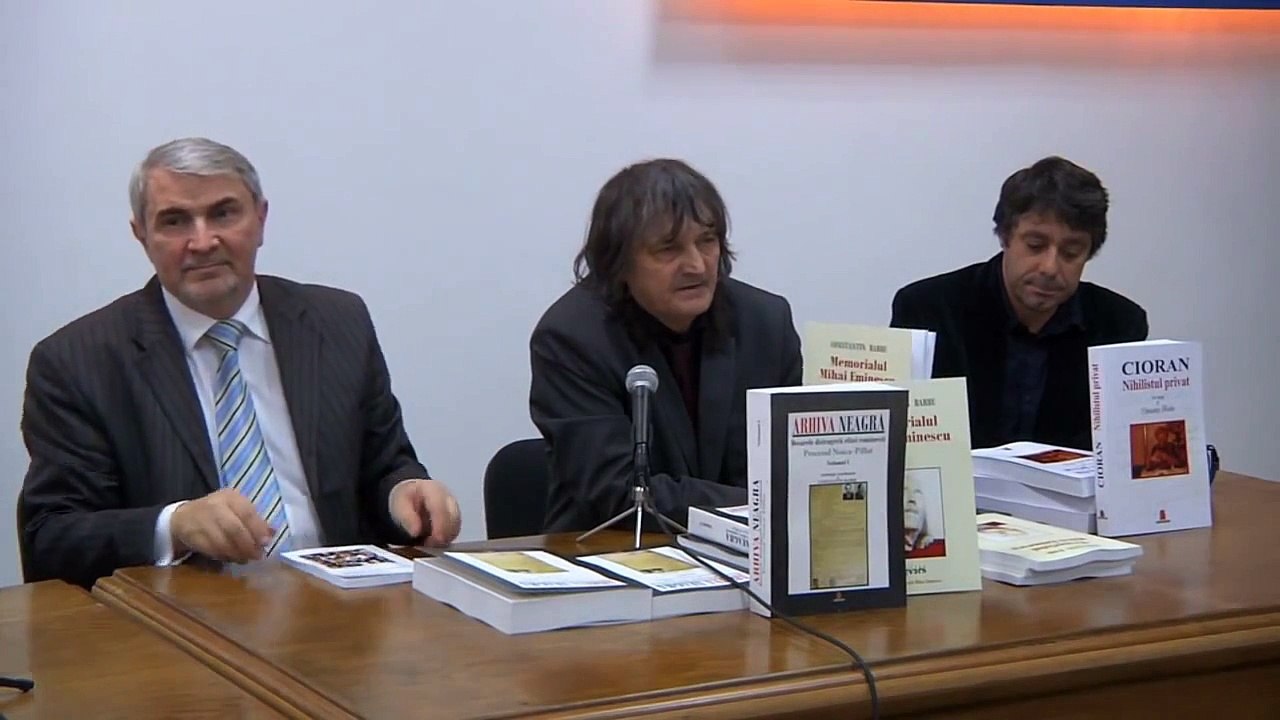 NOICA - Dosarele distrugerii elitei romanesti - Constantin Barbu si Civic Media la Gaudeamus
