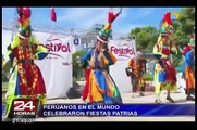 Peruanos en el mundo celebraron Fiestas Patrias