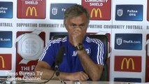 Jose Mourinho pre Arsenal vs Chelsea Community Shield