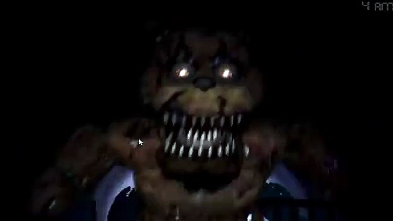 Five Nights at Freddy's 4 (FNAF4) - Nightmare Animatronic Jumpscare (Rare  Lil B Based Jumpscare) - video Dailymotion