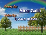 Dard ho Dil Main to By Rj Adeel|Mirza Galib| Sad Poetry|Urdu Shayri|Best Ghazal|