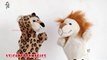 Alphabet Songs ABC Songs for Children  - Funny Tiger - Lion puppets children rhymes Kids Songs
