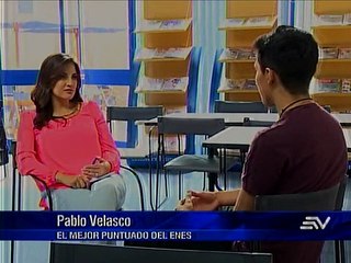 Pablo Velasco, Mejor puntuado del ENES estudiará Ciencias Políticas en Francia