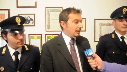 intervista commissario Giuliano Bruno su arresti estorsione