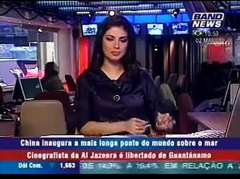 China inaugura a maior ponte do mundo sobre o mar