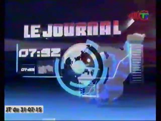 Télé-Congo : Journal du 31 juillet 2015
