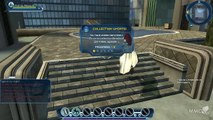 DC Universe Online flying over Metropolis - MMO HD TV (1080p)