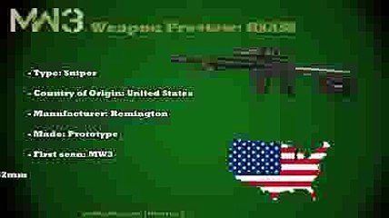 MW3 Gun Analysis - RSASS (BRAND NEW SNIPER)