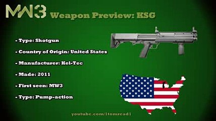 MW3 Gun Analysis - KSG (BRAND NEW GUN)
