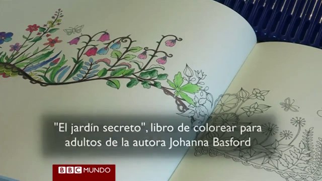 Así son los dibujos de libro de colorear para adultos [VIDEO]