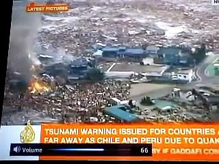 TSUNAMI HITS JAPAN March 10, 2011 زلزال في اليابان و تسونامي