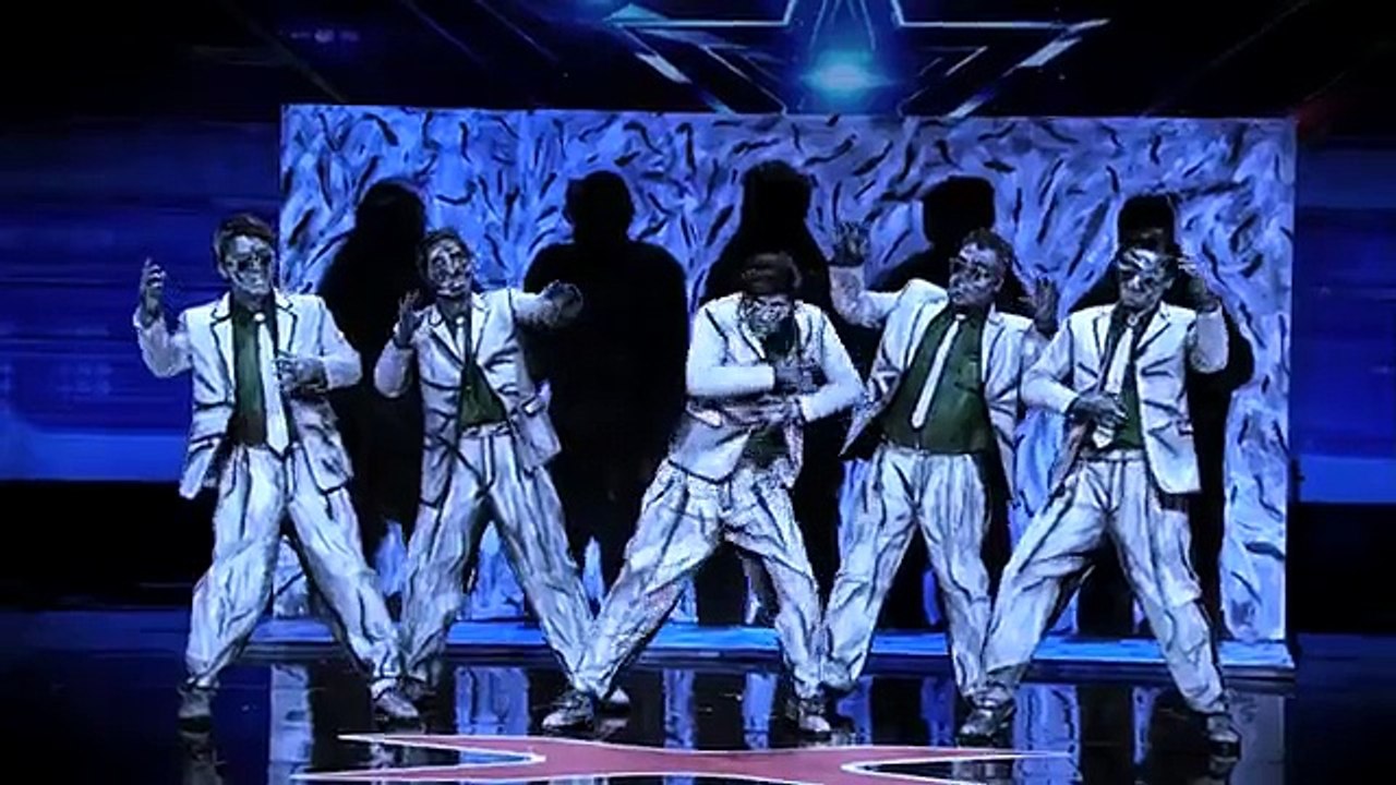 Animation Crew Dancers Pop and Lock to Michael Jackson Tune America's Got Talent 2015