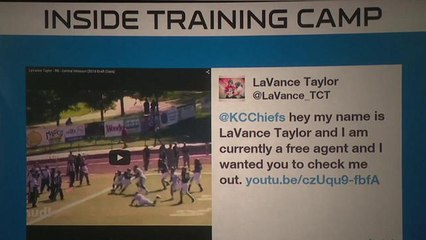 Chiefs sign running back who sent his highlight tape on Twitter