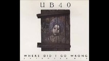 UB40   Where Did I Go Wrong Extended Mix CD, Maxi Single   1988