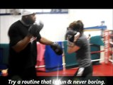 Training for women in boxing fitness & competition. Boxing training for women