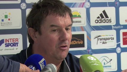 Après Bourg-en-Bresse - HAC, réaction de Thierry Goudet