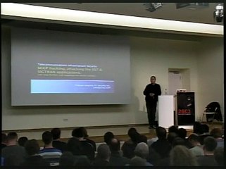 26C3: SCCP hacking, attacking the SS7 & SIGTRAN 1/6