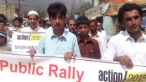 YAD-Pakistan, Action 2015 Advocacy and Mobilization for Finanace For Development (FFD) Public mobilization and Advocacy Rally in District Ziarat, Baluchistan, Pakistan