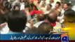 PTI Imran Khan Zani members FIGHT EACH OTHER and Slogans against PTI President Mir Nadir Leghari