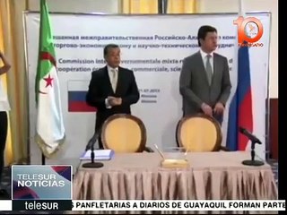 Argelia y Rusia suscriben importantes acuerdos de cooperación