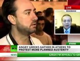 Dr Nick Skrekas on RT News Global-Greek Austerity Politics Avoiding Implosion 27 Sep 2011
