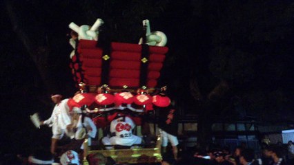 万願寺夏祭り・宵宮(八尾市）/平成２７年７月２５日 Manganji Summer Festival (July 25, 2015)  in Yao city of Osaka, Japan