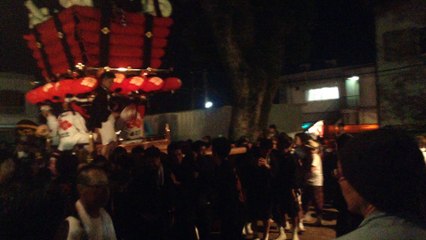 万願寺夏祭り・宵宮(八尾市）/平成２７年７月２５日 Manganji Summer Festival (July 25, 2015)  in Yao city of Osaka, Japan