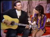 Linda Ronstadt &  johnny cash  i never will marry johnny cash show 1969