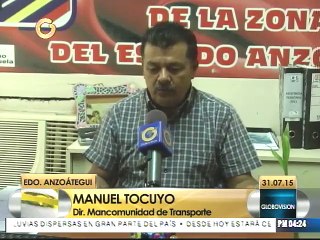 Pasaje en autobús en Anzoátegui podría costar Bs. 15