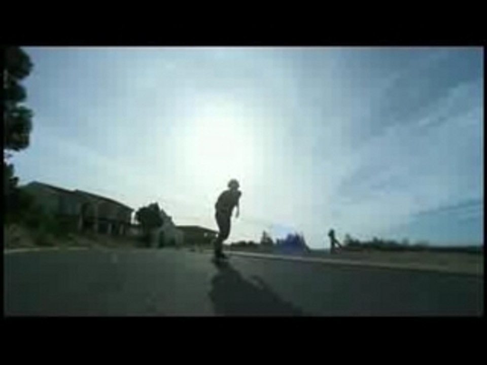 Patinando por el techo