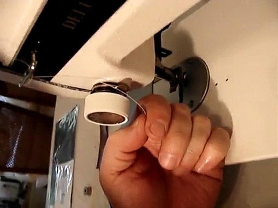 How To Thread Your Walking Foot Sewing Machine - TuffSew Portable Industrial Sewing Machine