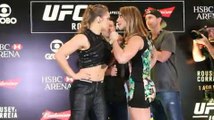 Ronda Rousey and Bethe Correia go face-to-face