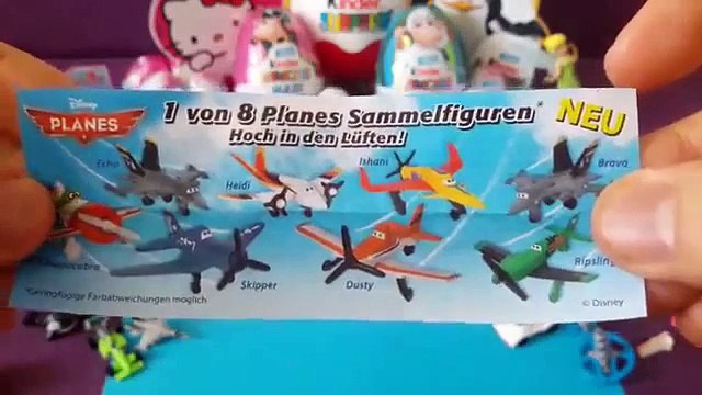 40 Surprise Eggs, Unwrapping Kinder Surprise, Spiderman, Cars, Spongebob Disney Pixar