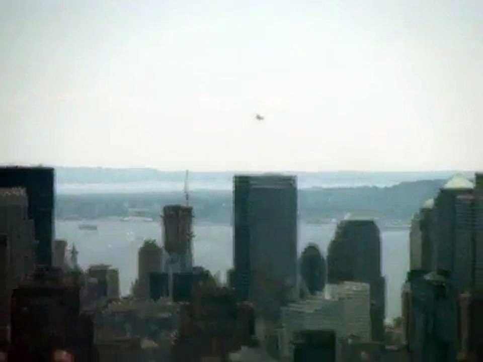 UFO over World Trade Center NYC