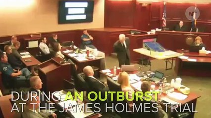 A Woman Loudly Claimed To Be James Holmes Mother During His Trial