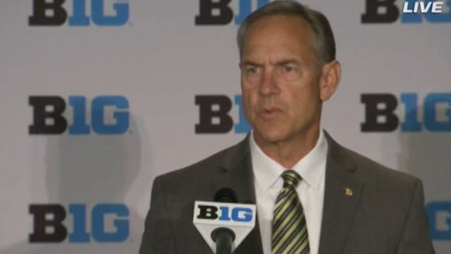 Dantonio Speaks at Big Ten Media Days