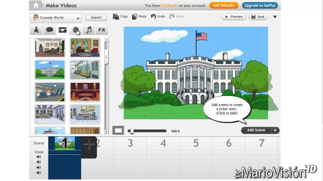 GoAnimate - Tutorial 1 - Introducción y funciones básicas