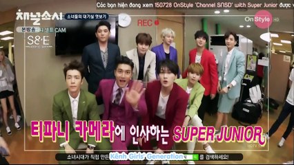 [S&EST][Vietsub] 150728 OnStyle ‘Channel SNSD’ with Super Junior