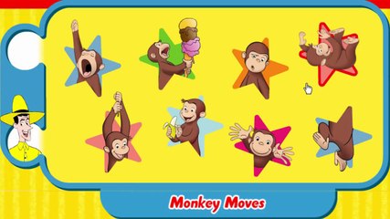 Curious George Monkey Moves Cartoon Animation PBS Kids Game Play Walkthrough