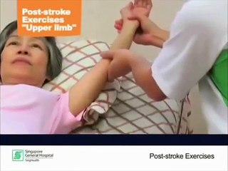 Reel Health #10 - Post Stroke Exercise (Upper Limb)