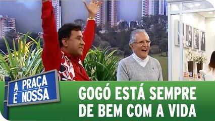 Paulinho Gogó diz que está sempre feliz