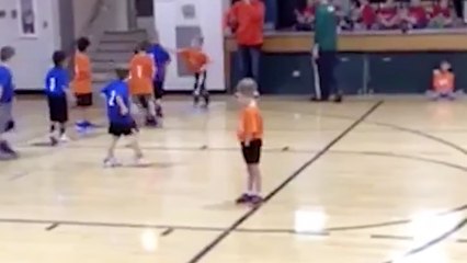 This Kid Acts Exactly Like James Harden on the Basketball Court