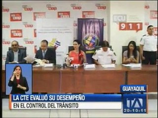La CTE evaluó su desempeño en el control de tránsito