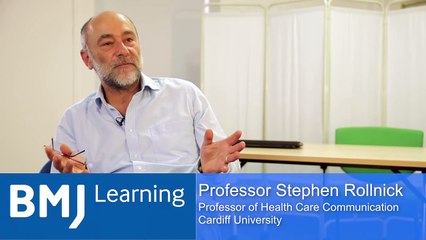 Motivational interviewing in brief consultations: role-play focussing on engaging