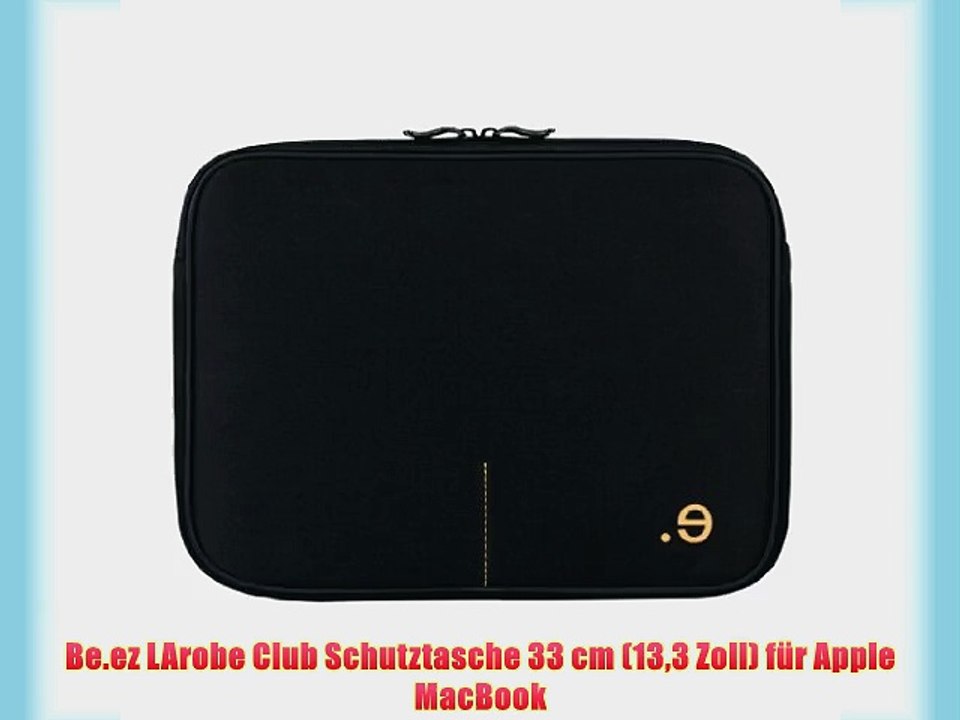 Be.ez LArobe Club Schutztasche 33 cm (133 Zoll) f?r Apple MacBook