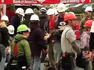 Bank of America and UW Build a Habitat Home